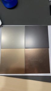 彩色不锈钢板材料色板 压花拉丝波浪纹板可定制