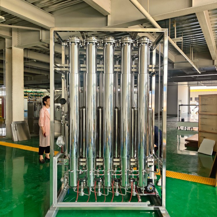 冠宇 500L列管蒸馏水机二级反渗透纯水厂家直销定制