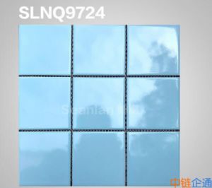 97 97陶瓷马赛克 浅蓝泳池瓷砖 墙面砖 SLNQ9724