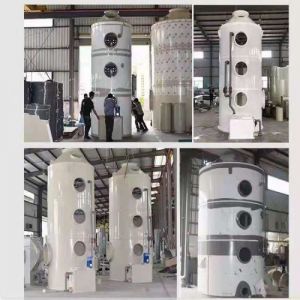 立式碳钢喷淋塔定制 工业分解脱销脱硫洗涤净化塔