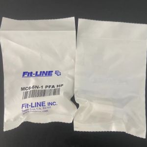 美国fitline原装进口PFA外牙直通3/8 MC6-6N-1