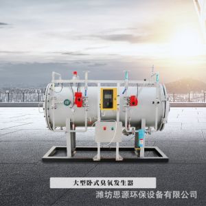 大型卧式工业用水冷臭氧发生器水产养殖水处理环保设备污水处理