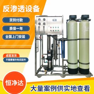 大型反渗透超纯净水机工业蒸馏水制水机去离子水反渗透水处理设备