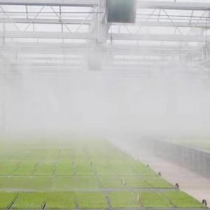 温室大棚自动喷淋系统 果蔬花卉喷雾降温加湿打药设备