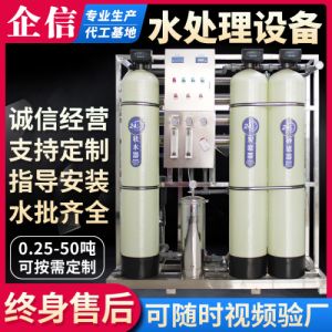 立式水处理设备 工业商用直饮超纯水净水器设备大型RO反渗透设备