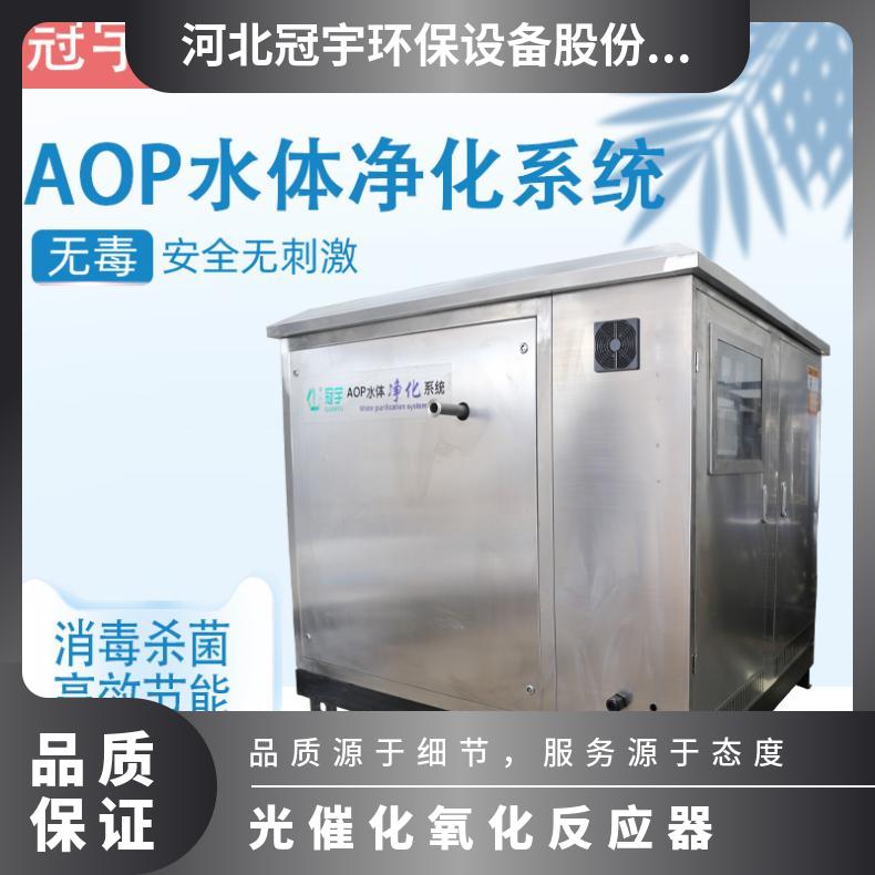 鑫冠宇紫外光催化反应装置分体控制柜多支灯管杀菌供水厂选型