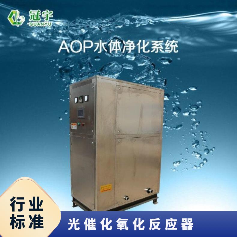 鑫冠宇紫外光催化反应装置分体控制柜多支灯管杀菌供水厂选型