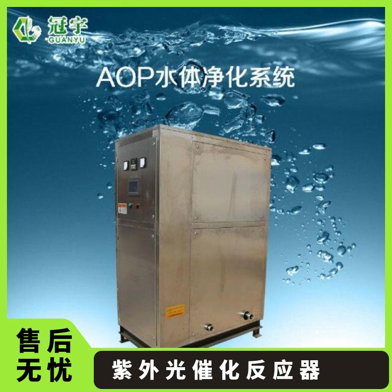 鑫冠宇紫外光催化杀菌设备进口灯管高强度灭菌双氧水+UV处理