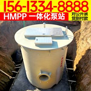 HMPP一体化泵站 hmpp一体化预制泵站  河道污染治理 农田灌溉 保聚玻璃钢