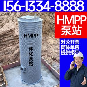 一体化HMPP泵站 FYPSHMPP 一体化泵站 河水治理 市政排水 保聚玻璃钢