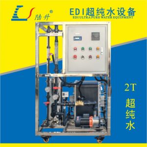 陆升2吨/小时EDI去离子超纯水设备净水器